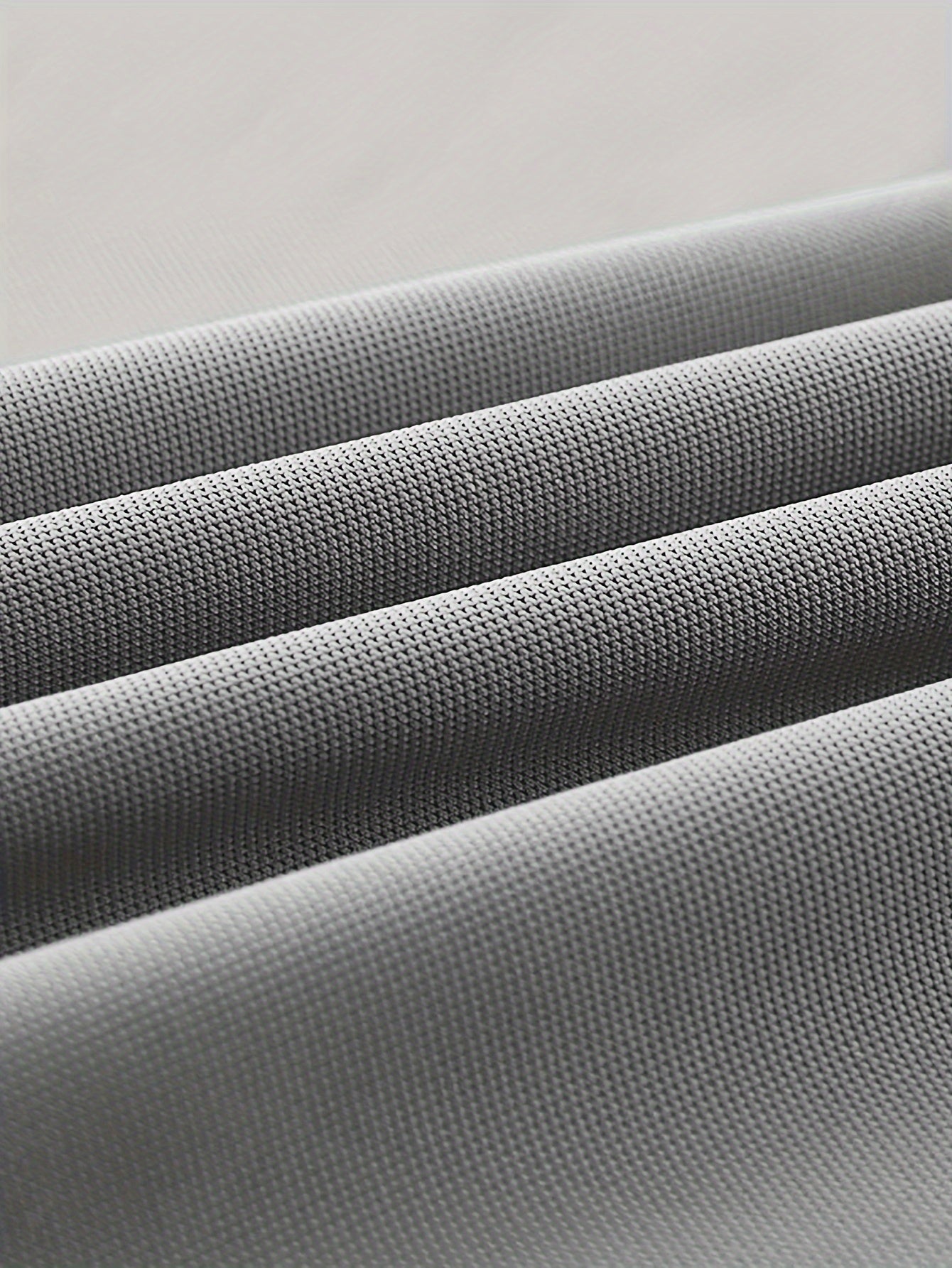 Men's Solid Nylon Short Sleeve Business Casual Shirt with Lapel Collar for Summer