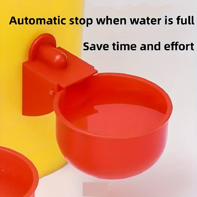 20/30/50 dona parrandachilik uchun suv taqsimlagichlari, qushlar, o‘rdaklar, g‘ozlar uchun avtomatik to‘xtash bilan suv ichish idishlari