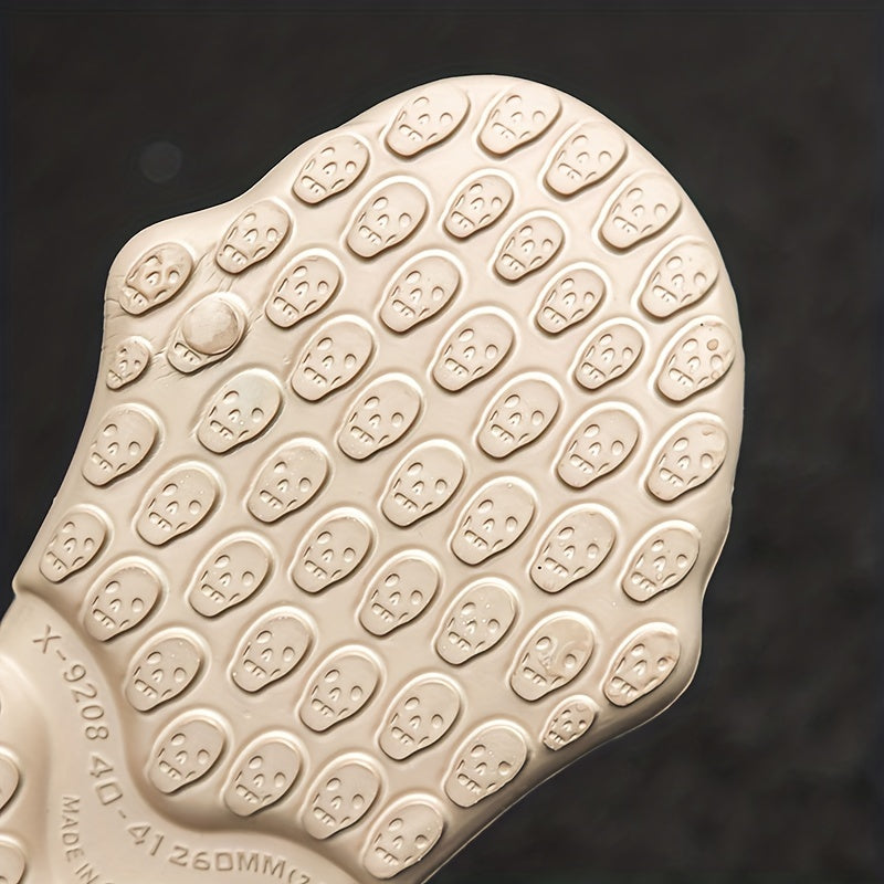 Skull-Themed Slip-On Sandals for Summer Women Men EVA Casual Beach Outdoor