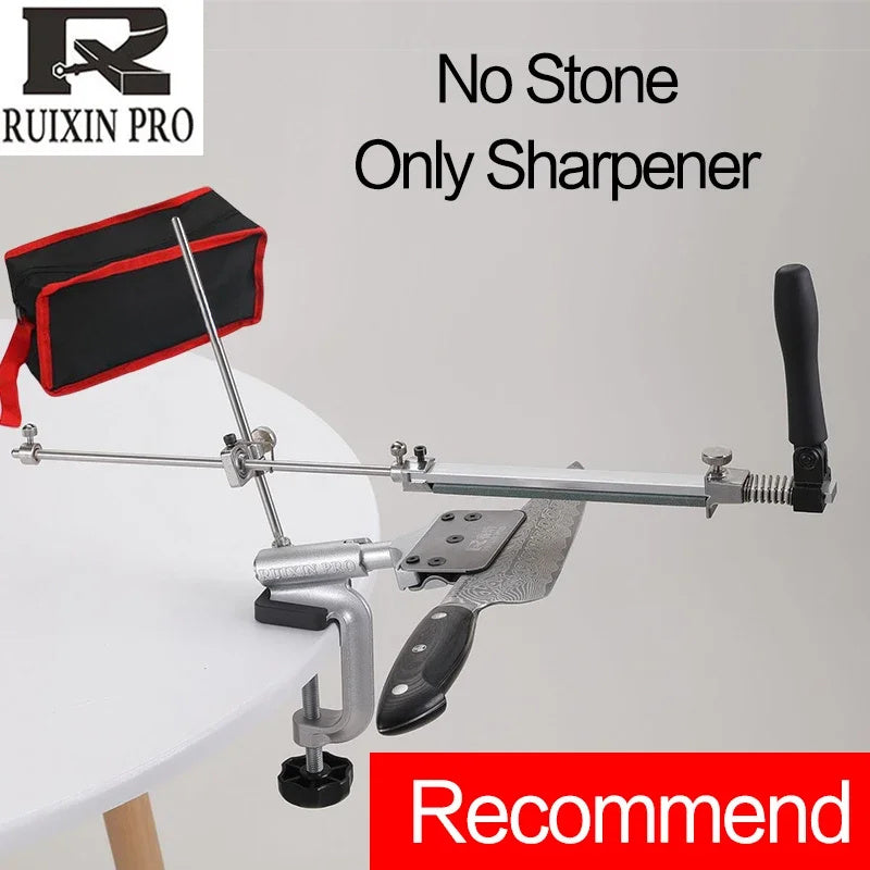 Professional Diamond Knife Sharpening System with Fixed Angle Leather Craft Knife Sharpener, Stainless Steel Construction, Non-Electric, Battery-Free