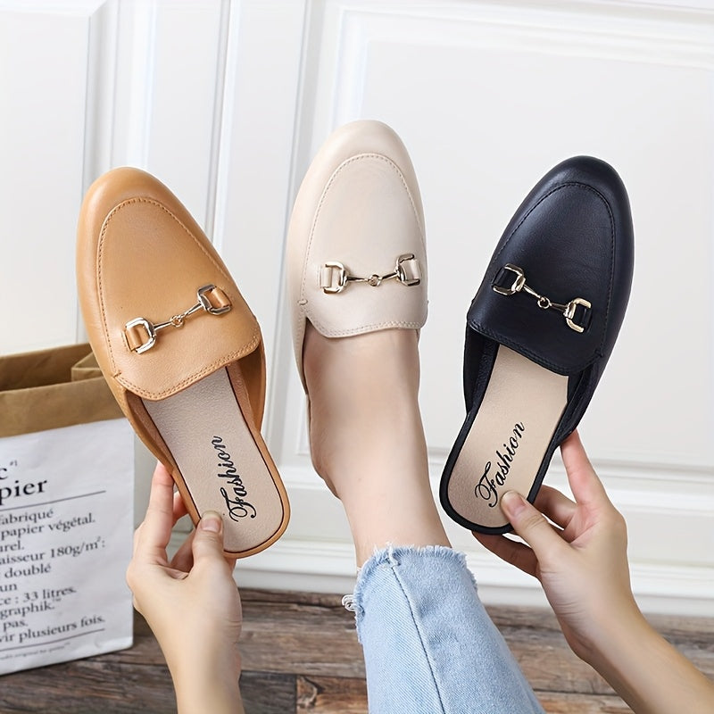 Women's Slide Sandals Lightweight EVA Slip-On Casual Shoes Beige Black Brown