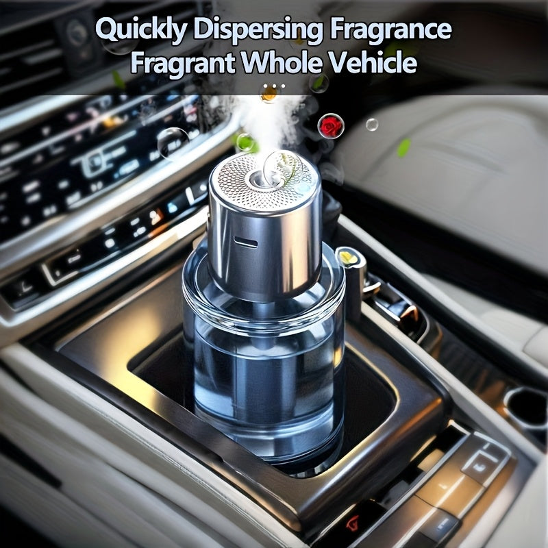 High-End Automatic Car and Home Air Freshener Compatible with Essential Oils and Perfumes