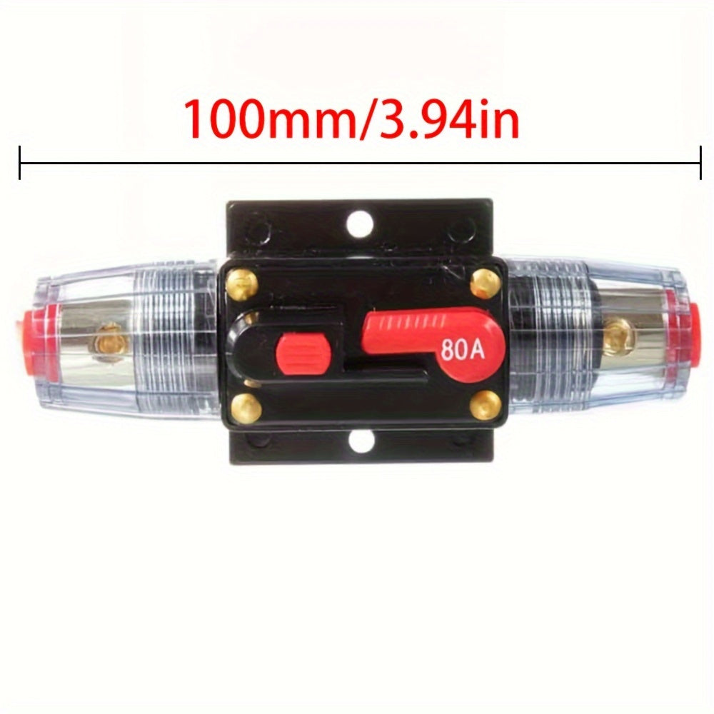Car Truck Battery Circuit Breaker 12V 24V 20A 150A Auto Fuse Holder
