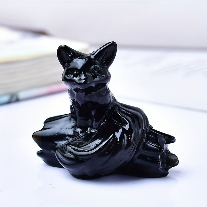 Tabiiy toshdan yasalgan to'qqiz ta sharchali fox oymasi, uy bezaklari va sovg'alar uchun