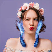 Portable Neck Fan 360° Bladeless Personal Fan USB Rechargeable Adjustable for Indoor Outdoor Use