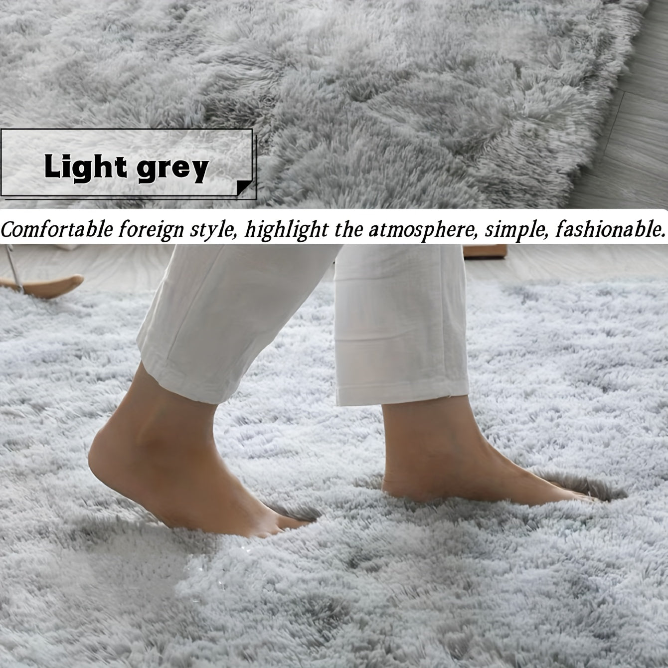 O'z makoningizni 1 dona Zamonaviy Oddiy Tie-dye Uzun Pile Gilam bilan ko'taring. Bu yumshoq va qulay gilam formaldehid va har qanday o'ziga xos hiddan xoli. U to'kilmaslik va so'nmaslik xususiyatlariga ega bo'lib, quyidagi turli joylar uchun ideal:
