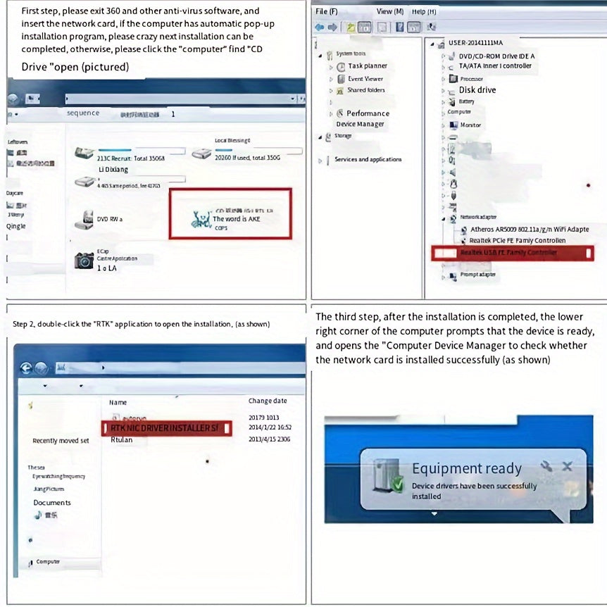 USB to Ethernet Adapter with Gigabit Port Plug-and-Play Network Card