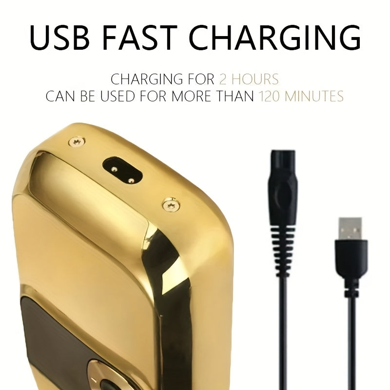 2-in-1 Rechargeable Electric Shaver Hair Clipper for Men