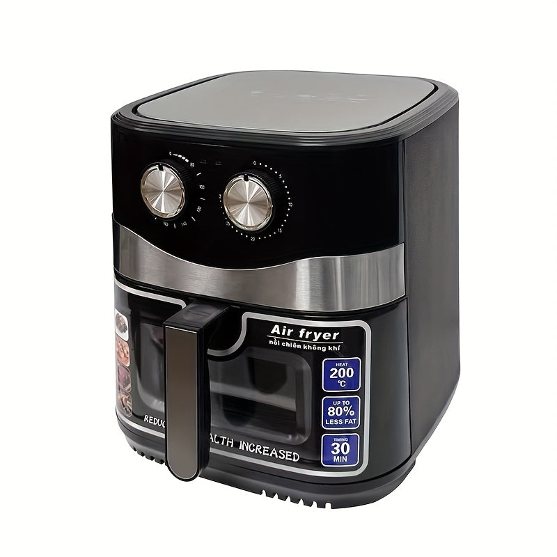 Elektr hava fritöz pechka 12L Aqlli Pishirish Dasturlari Boshqaruvi uchun Uy Oshxona