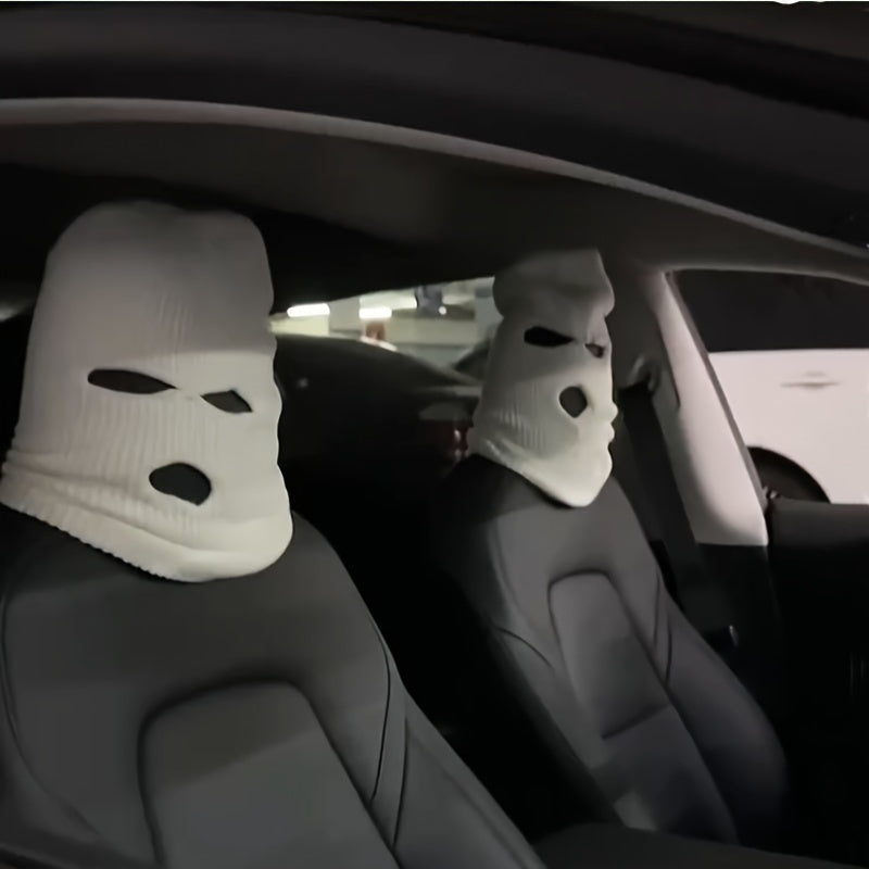 Bu qish 1 dona to'qilgan chang'i niqobi bilan iliq va zamonaviy bo'ling. Ushbu ajoyib bosh kiyimi balaklava erkaklar va ayollar uchun mos keladi, Halloween dahshatli parodiyalari uchun yoki qiziqarli avtomobil bezaklari sifatida juda mos keladi.