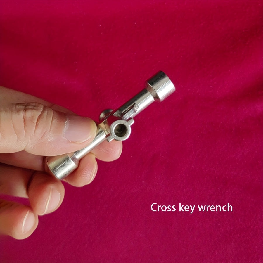 Ko‘p funksiyali Zink alloydan tayyorlangan X-kalit, suv o'tkazmaydigan uchburchak kalit, kran uchun