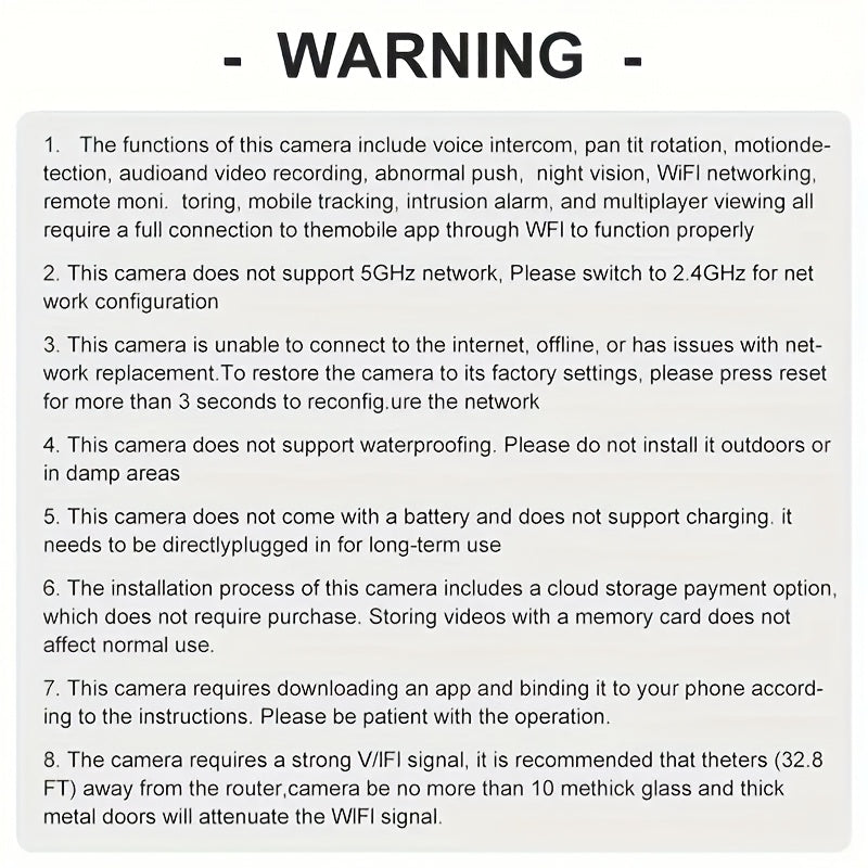 1080P WiFi Xavfsizlik Kamerasi PTZ Avtomatik Kuzatuvli Kechqurun Ko‘rish Ikki Yo‘nalishli Audio Ichki