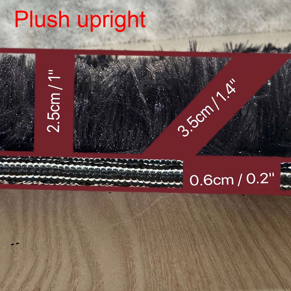 Black Faux Fur Area Rug, Soft and Luxurious Rectangle Floor Covering for Living Room and Bedroom