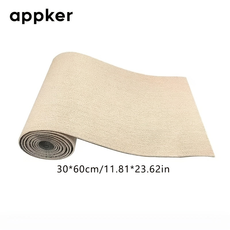 Self-Adhesive Cat Scratching Mat with Dual-Texture Polyester Sofa Protector