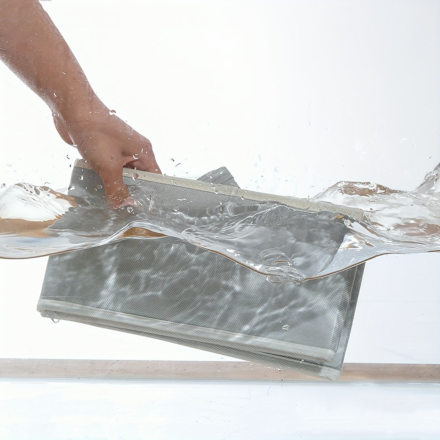 6-to'plamlik bukadigan mato kiyim-kechak saqlash tashkilotchilari qutilari, choyshablar va ichki kiyimlar uchun chizmalari bilan