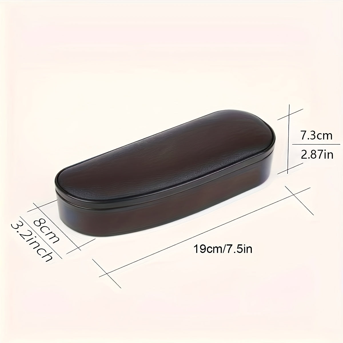Universal Car Armrest Cushion with Storage Box and Riser for Men Women