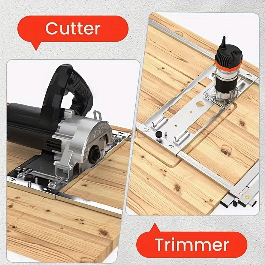 Portable Woodworking Board Cutter Stainless Steel Precision Cutting Tool