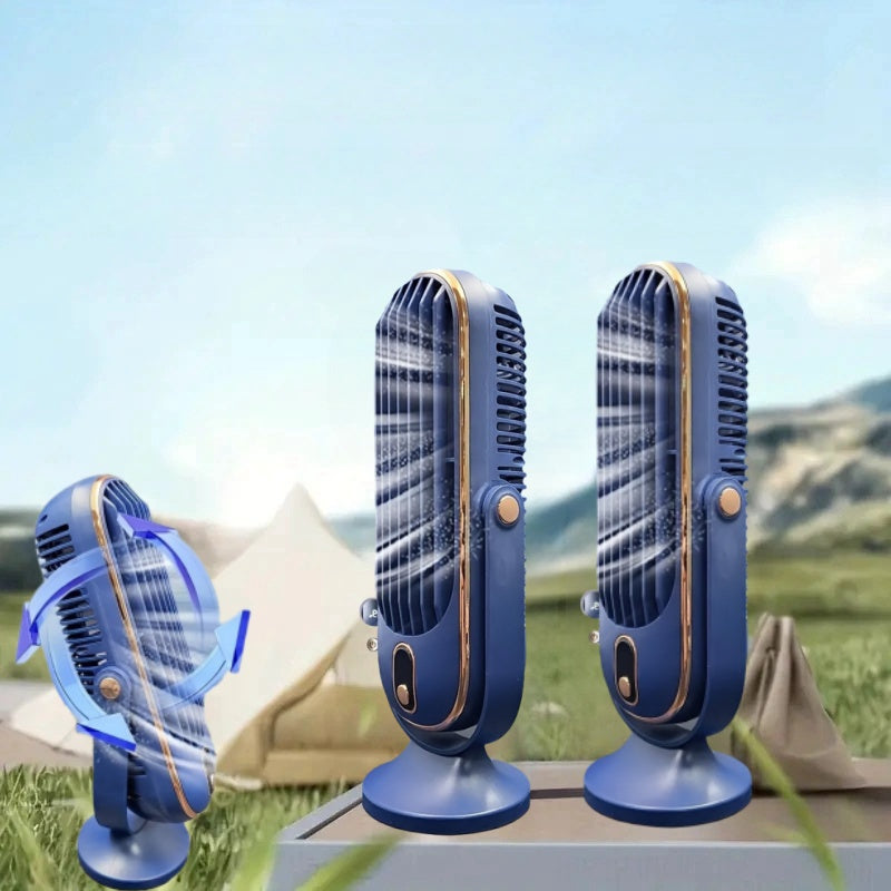 Car Desktop Fan with Low Noise and Three Speed Settings for Driving