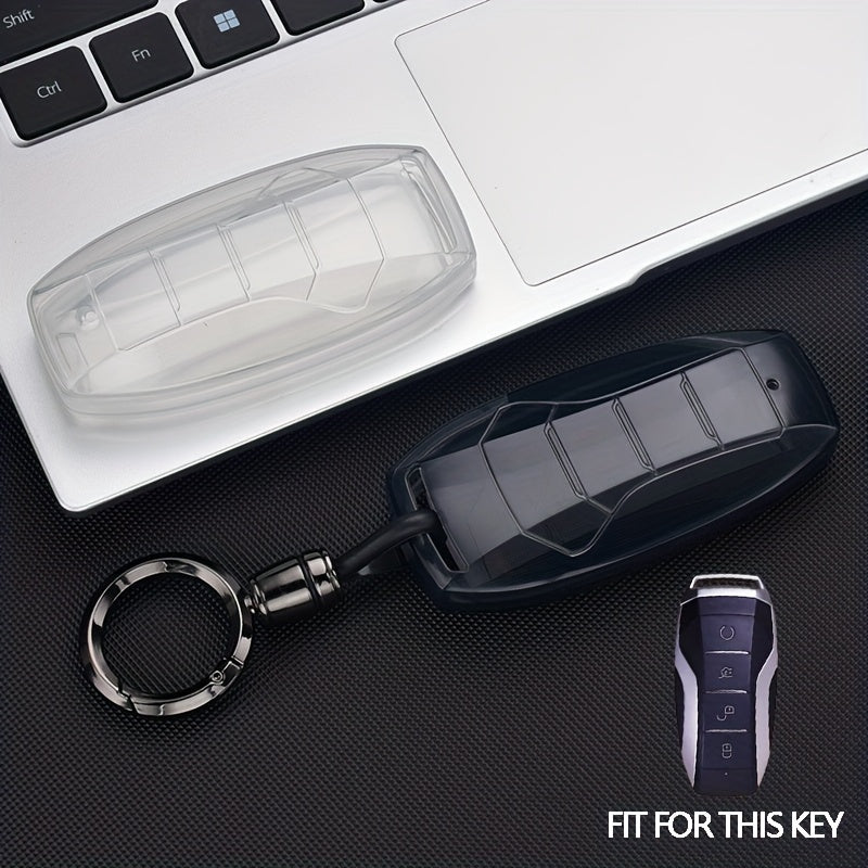 Universal TPU Key Cover for EVs Scratch-Resistant Anti-Slip Grip