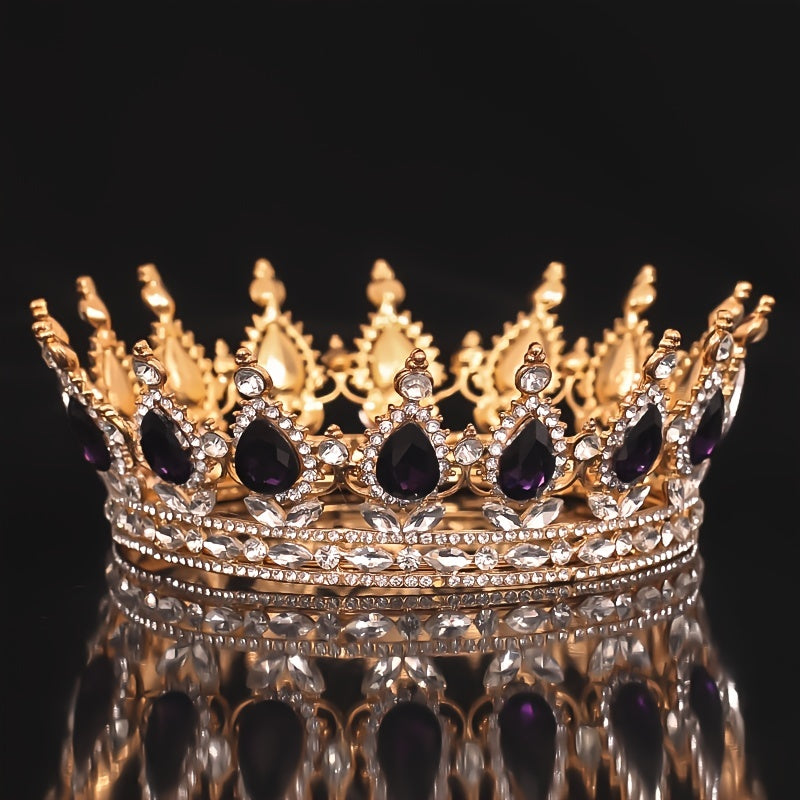 Bridal Tiaras and Crowns with Sparkling Rhinestones for Weddings and Proms