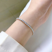 4 Carat Moissanite Bracelet for Women Elegant Jewelry Birthday Anniversary Gift