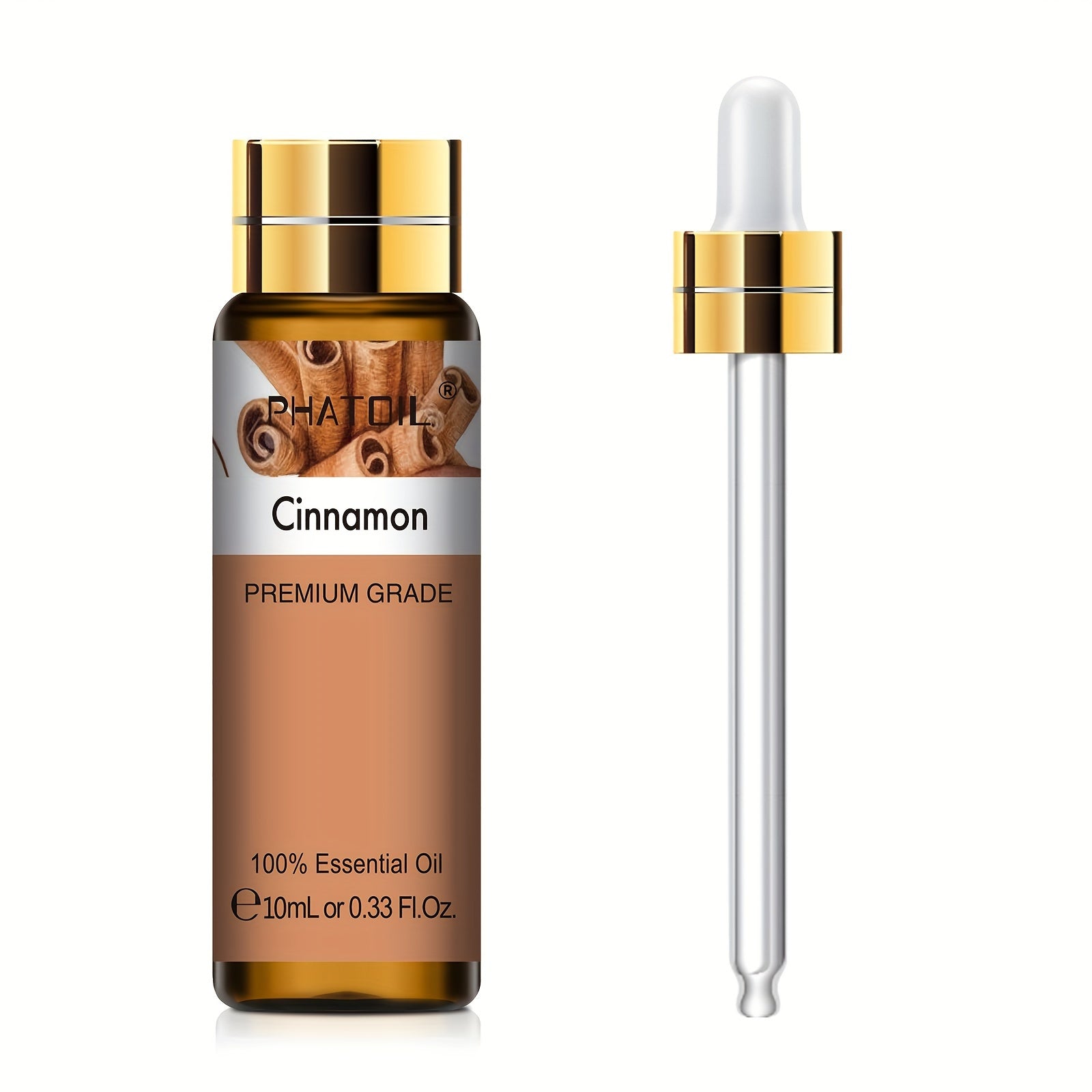 PHATOIL Efir moyi Yagona 10ml - Kayfiyatni ko'taruvchi aromaterapiya suvi, ko'p maqsadli foydalanish, yuqori sifatli, oqmas, UV nurlanishiga chidamli - 1 shisha