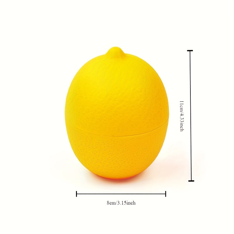 FreshGuard plastik piyoz shaklidagi havo o'tkazmaydigan oziq-ovqat saqlash konteyneri, 1 dona, sabzavot va mevalarning yangiligi saqlanadi, havo muhrlangan muhrlanadigan quti, oziq-ovqat uchun xavfsiz, oson aniqlanadigan dizayn.