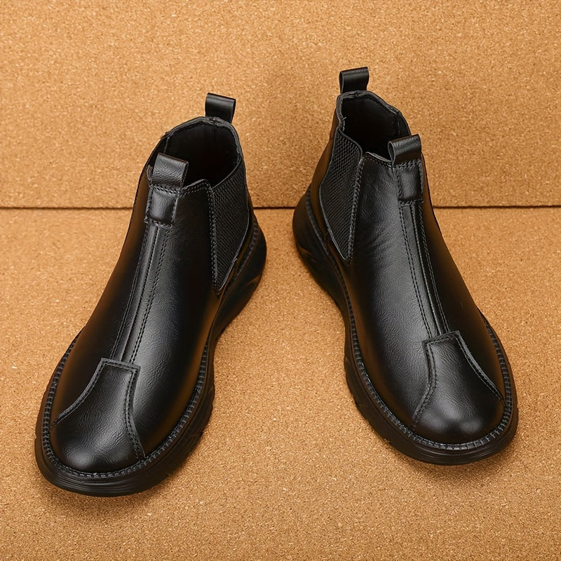 Botines Chelsea para hombre, de estilo slip-on, con suela de EVA para senderismo, casuales y para todas las estaciones