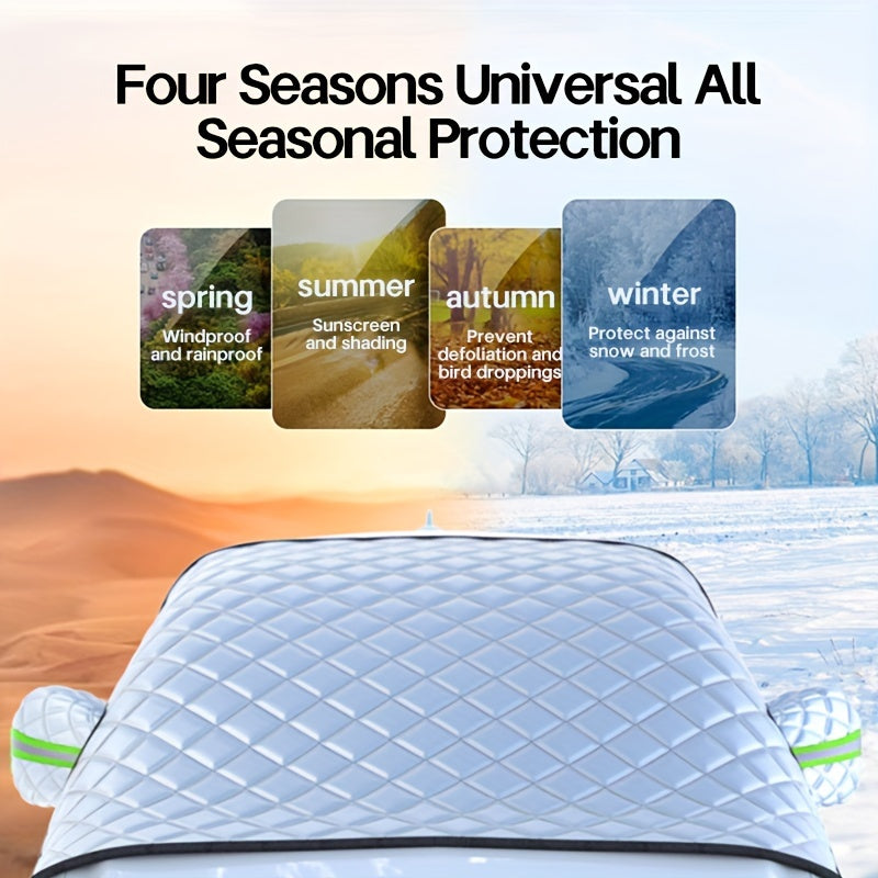 Car Snow Cover UV Frost Windshield Protector for Cars and SUVs