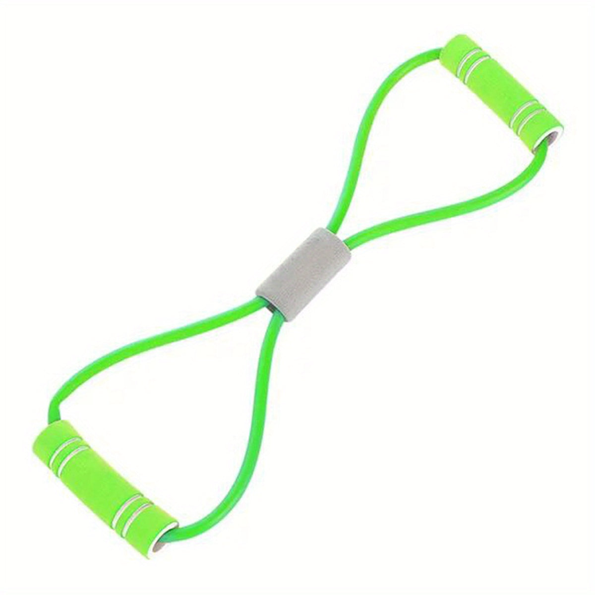 Elastic Resistance Band Tension Belt with Handles for Yoga Pilates Stretching Medium Resistance Mixed Color