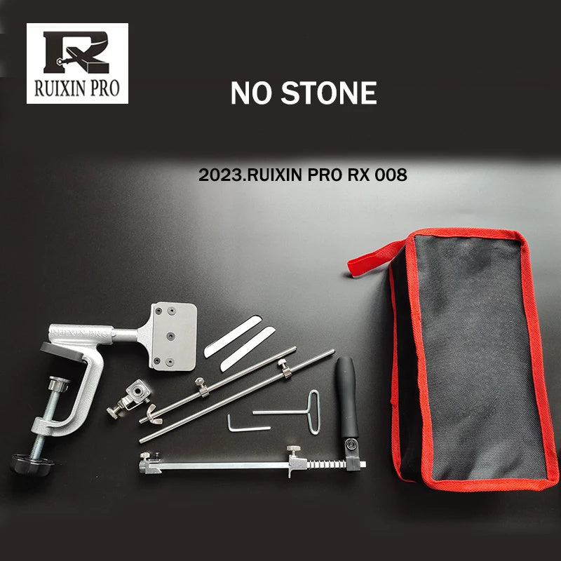 Sistema de afilado de diamantes para cuchillos con cortador de ángulo fijo y juego de piedras manual, incluye tira de cuero para cuchillos de cocina y caza, no eléctrico, versátil