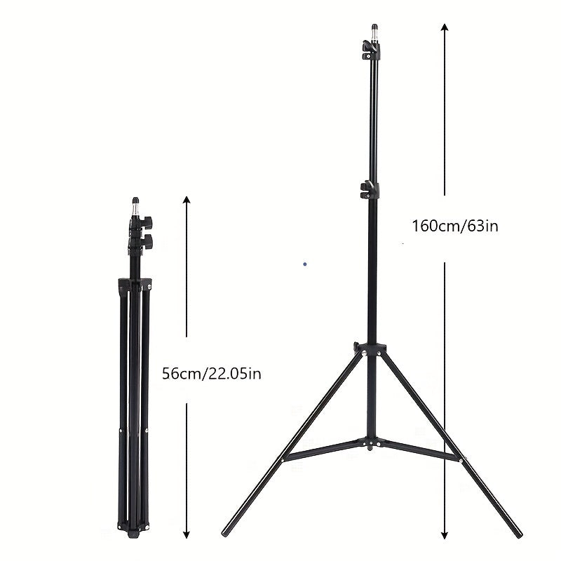 Multi-Functional Iron Camera Tripod Bracket 1.6m with Cover