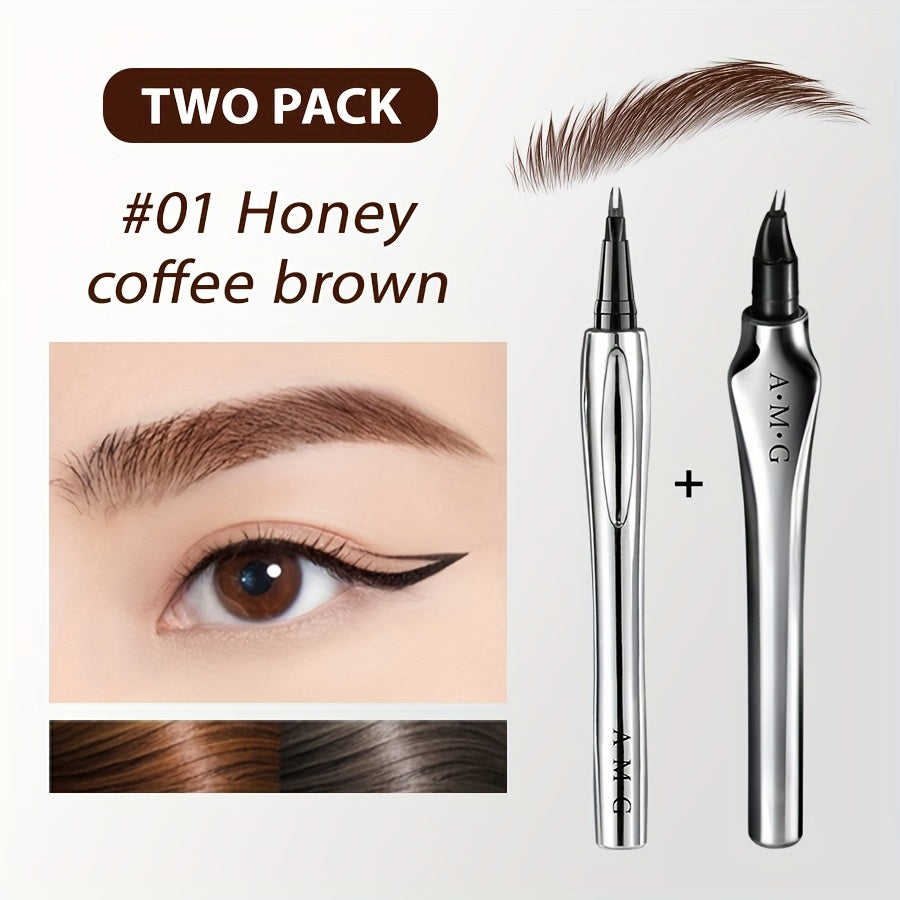 Водостойкий карандаш для бровей для женщин, стойкий к поту, длительное ношение, естественный вид