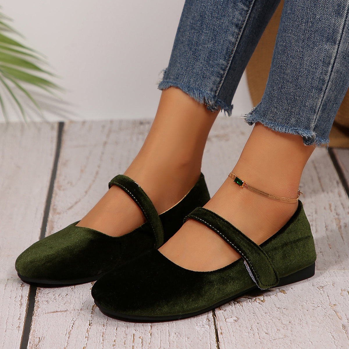 Женские балетки Mary Jane из бордовой кожи, удобные и легкие