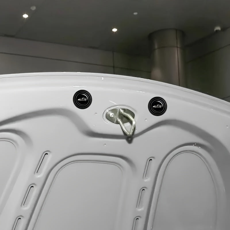 10 dona Silikon Avtomobil eshigi shokni yutuvchi yostiqchalari shovqinni kamaytiruvchi tamponlar