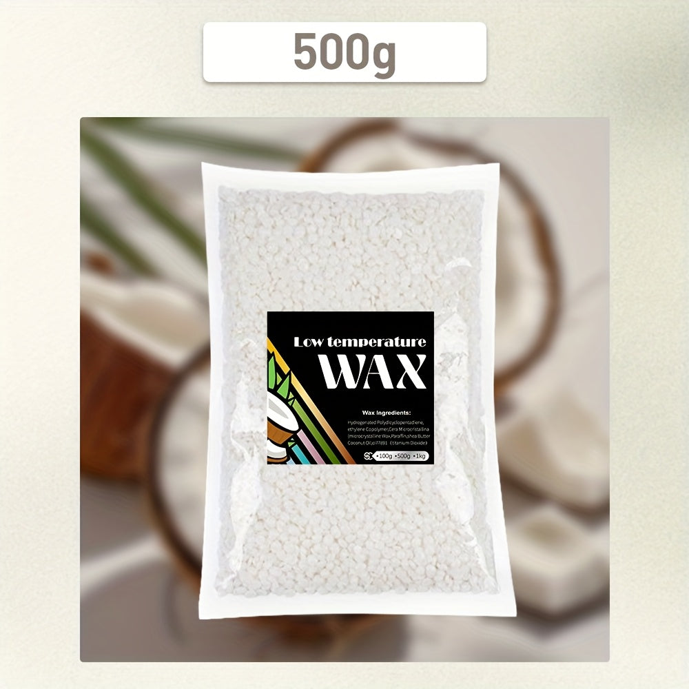 Perlas de cera dura para depilación femenina, perladas, piel sensible