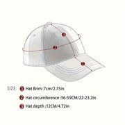 Vintage Breathable Rayon Baseball Cap for Men and Women