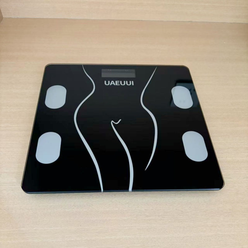 Vazn, tana yog'ini va umumiy sog'liqni o'lchash uchun aqlli skala.