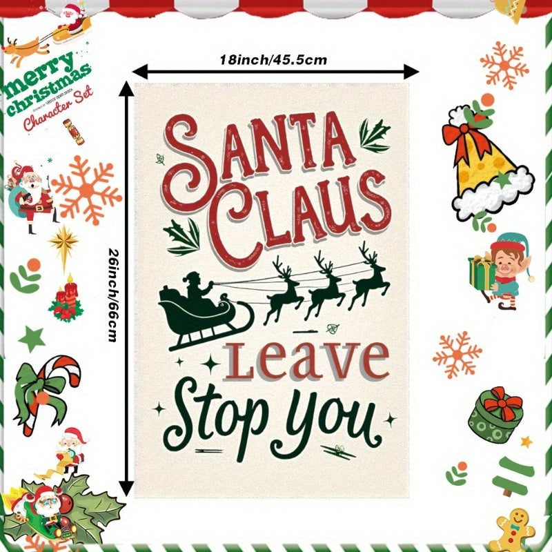 Christmas Kitchen Towel 18x66cm Soft Festive Merry Christmas Wintertime