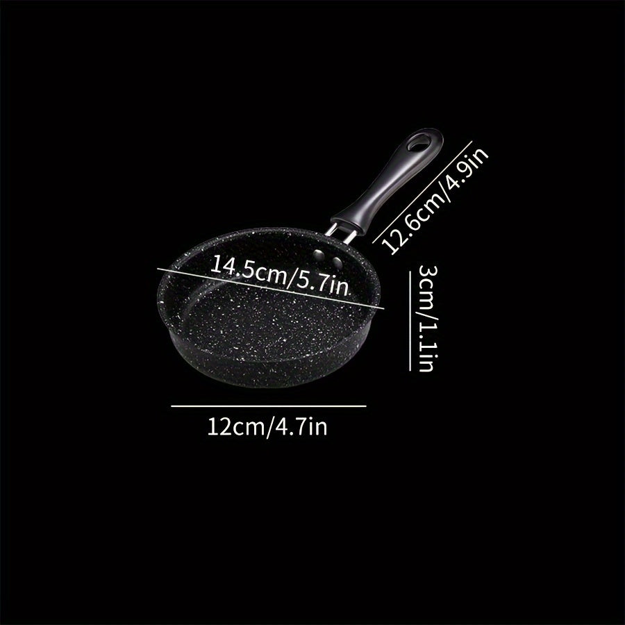 Petite Non-Stick Frying Pan for Indoor Outdoor Cooking Induction Gas Stovetop Egg Skillet