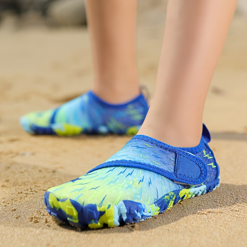 Boys Girls Breathable Quick-Dry Water Shoes for Summer Beach Pool Activities