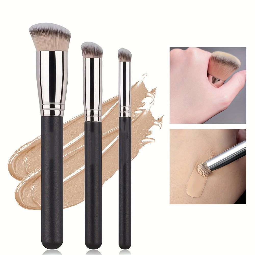 Women Foundation Concealer Brushes Set for Contouring BB Cream Makeup