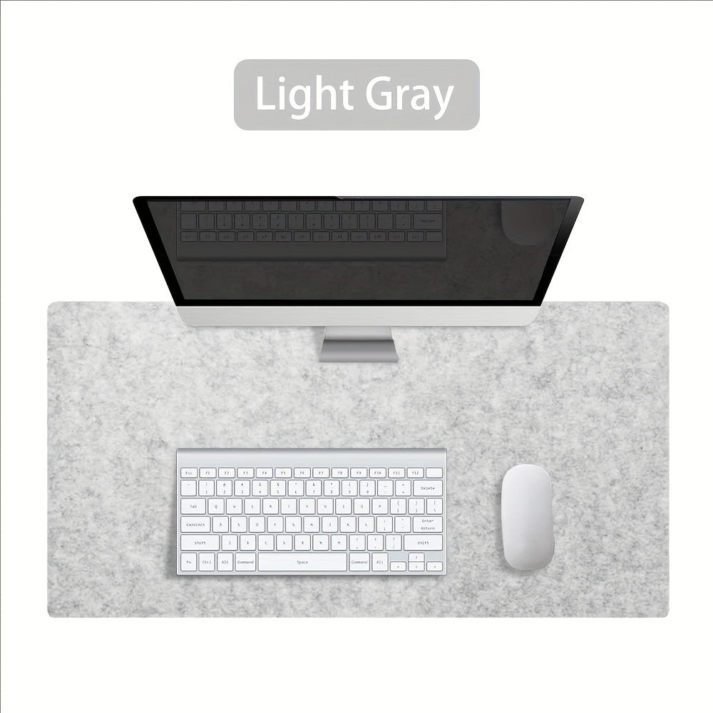 XL Игровая Коврик для Мыши, Непоскользящий Фетр, Защитник Стола для Настольного Компьютера и Клавиатуры, Премиум Качество, Долговечный и Моющийся