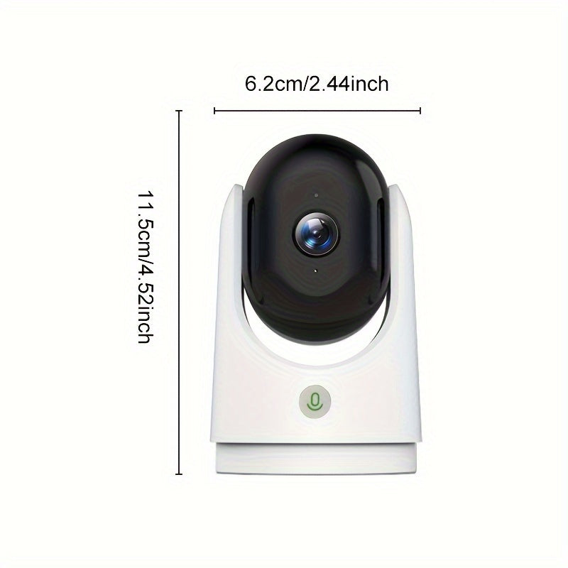 Smart WiFi Security Camera 1080P HD Night Vision Two-Way Audio USB Power