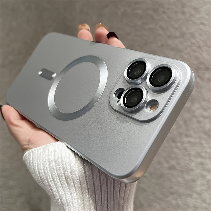 Luxury Matte Soft Phone Case for iPhone 11-15 with Camera Protection and Shockproof TPU