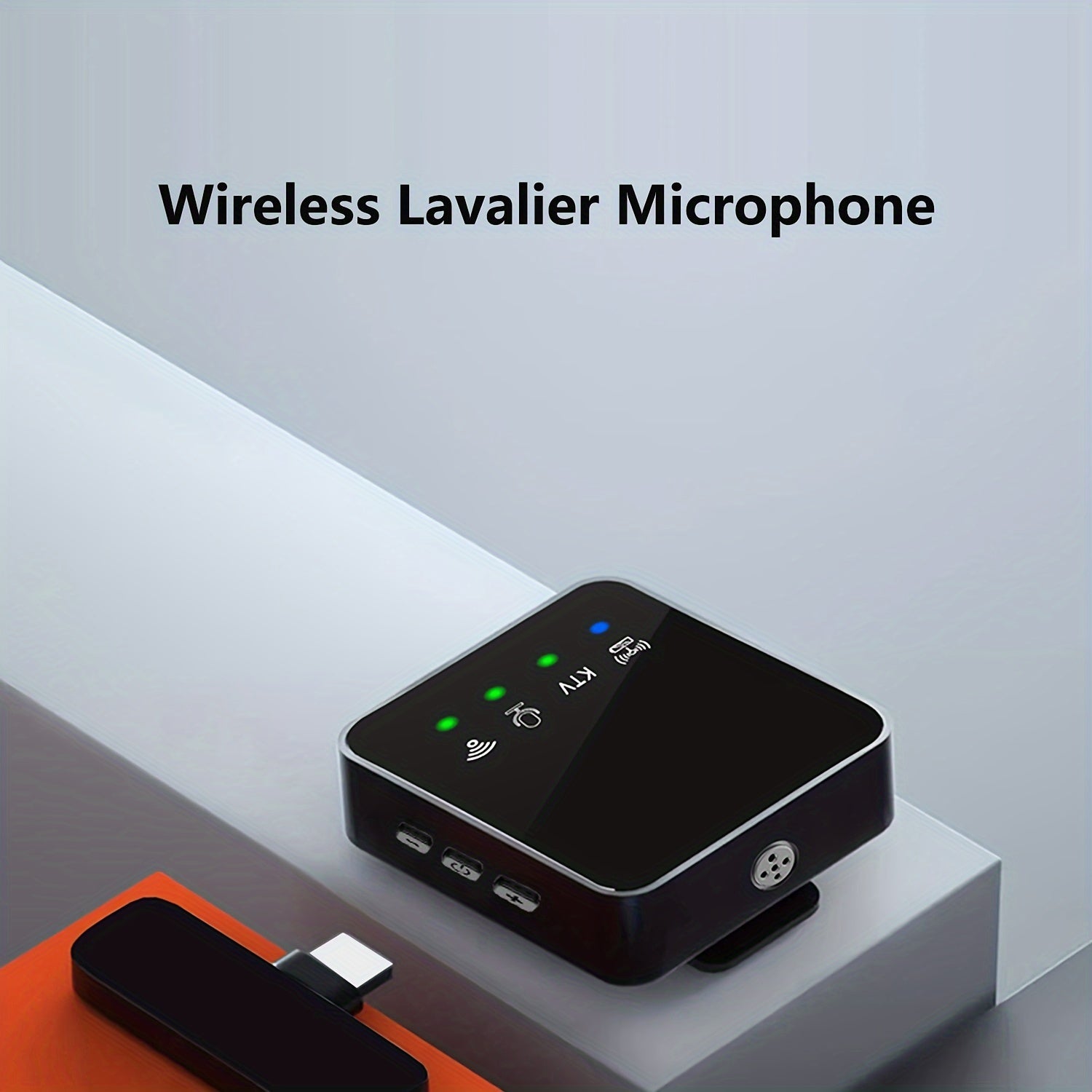 Wireless Lavalier Microphone for USB-C Devices for Vlogging and Podcasting
