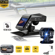 Car Dashboard Camera No Installation 2-Inch Screen HD Night Vision