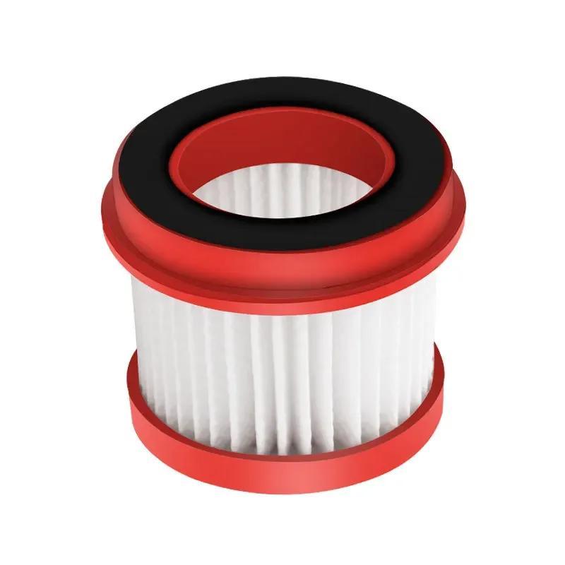 1 dona HEPA Filtri Xiaomi Deerma CM1300/CM1900 Changyutgich uchun almashtirish - Qizil va Oq Yuqori samarali chang to'plash aksessuar, silindrsimon filtr dizayni va mustahkam material bilan.