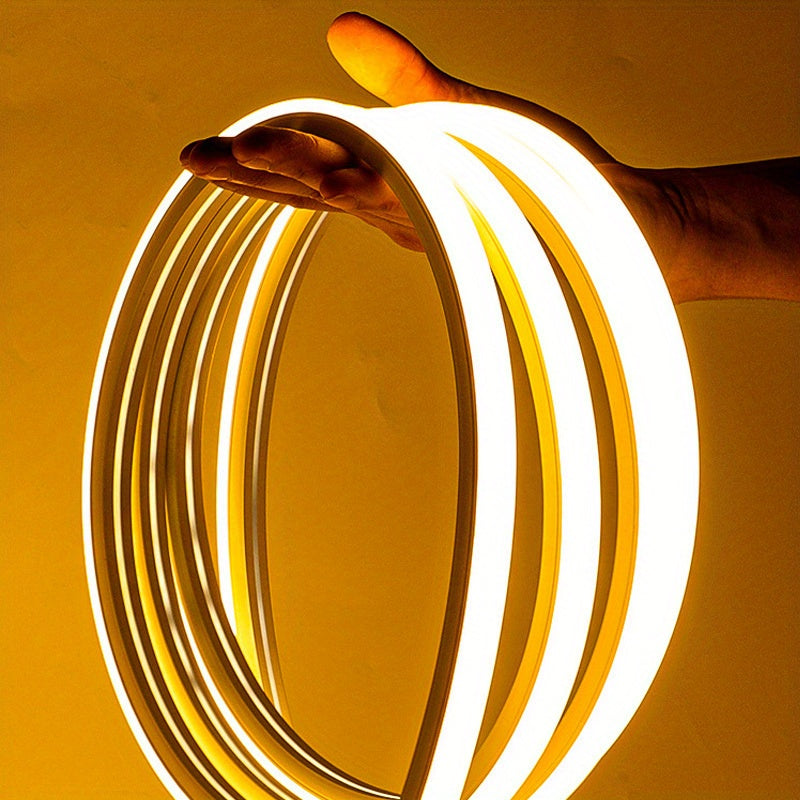 Tira de luces LED flexible para coches 5m lámpara ambiental brillante para interior