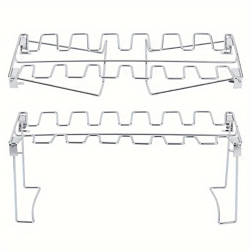 Stainless Steel Chicken Leg Rack for BBQ Grill Oven Roasting
